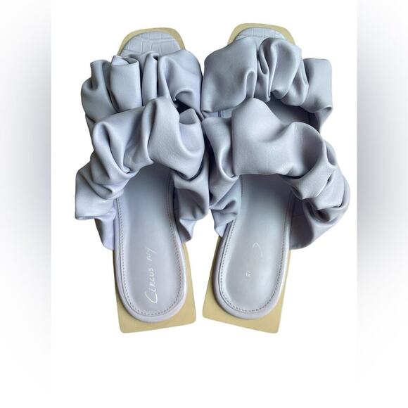 Circus by Sam Edelman Women's‎ Iggy Ruched Slide Sandals Lavender Purple- 8 - Picture 4 of 9